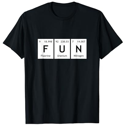 Periodic Table of Elements Chemistry Fun Words T-Shirt