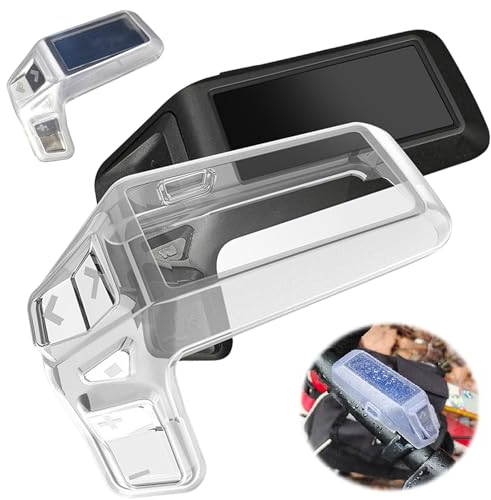 Schutzhülle passend für Bosch LED Remote Steuereinheit - Protective Cover vor Kratzern, Stößen - Bedieneinheit Hülle Schutz Cover Ebike Zubehör - L042-K Transparent