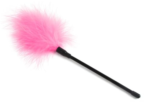 Hdynasty Baguette en Plumes Multicolore Jouet de grattage en Plumes Alternatif pour Les Femmes (Rose, 1)