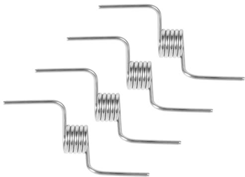 Gatuida 4pcs Refrigerator Door Spring Fridge Door Mechanism Replacement Steel Spring for Vertical Beam Part