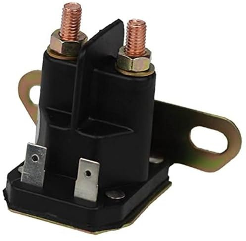 DEMULAX Relais solénoïde de démarreur 12 V de Remplacement, for tracteurs de pelouse Trom-Betta, MTD, Cub Ca-det 862-1211-211-16 AM138068 725-04439 LA100 LA105 LA110 LA115 LA120 LA125 Relais de démar