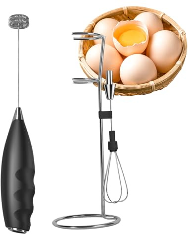 Licuadora de bebidas portátiles: batidora eléctrica, agitador de café manual, agitador de bebidas, infusor de té, herramienta de mezcla de proteínas, batidor de leche inalámbrica para exteriores, horn