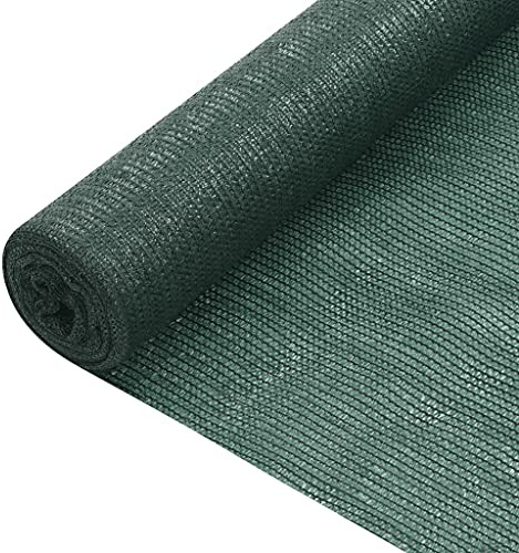 Balkon Sichtschutz Seitlich, Zaunblende Grün 2x10 m HDPE 75 g/m² Markisen für Balkon, Terrasse, Garten