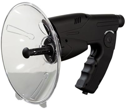 Risveglio Microphone parabolique monoculaire avec amplification sonore 8X pour observer les oiseaux, appareil d'écoute de la faune en ABS