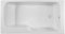 Jacob Delafon Baignoire Bain Douche Malice Version Droite Blanc Brillant 160 x 85