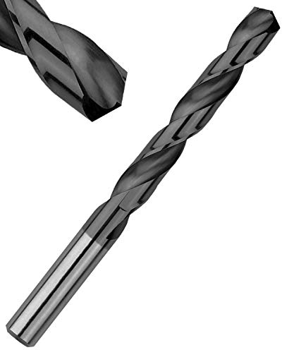 Corintian VHM Bohrer Spiralbohrer Hochleistungsbohrer Ultrahart mit AlTiN Nano Beschichtung, Ø 3mm, Metall Metallbohrer Industriebohrer Profibohrer Vollhartmetallbohrer
