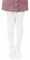L&K-II Mädchen Ballett Strumpfhose Tanzstrumpfhose mit Fuß 80 DEN Blickdicht Mikrofaser Farbig 27251 Weiß 122/128