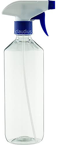 Flasche 500 ml HDPE Clear 28 mit Sprühkopf - 10 Stück - leer - nachfüllbar - Nr.22