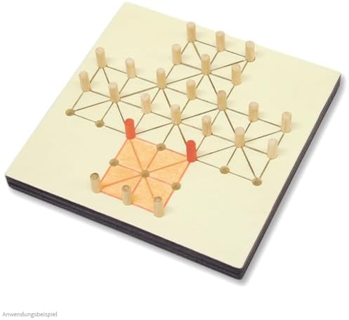 matches21 HOME & HOBBY Fuchs & Henne DIY Holz Bastelset für Kinder ab 10 Jahren als mittelalterliches Strategiespiel