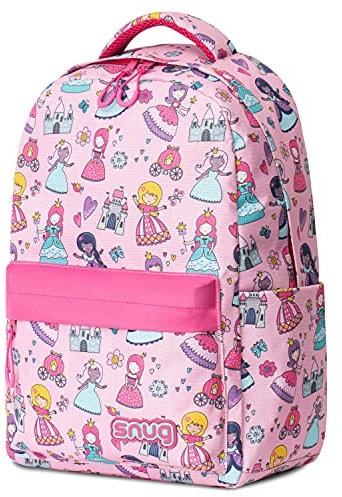Snug Kids Backpack for School, Sports and Travel Perfect for Ages 4+ (Princess)
