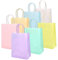 28 Stück Papiertüten, Bunte Papiertüten mit Henkel Geschenktüten Kindergeburtstag Geschenktüten Papier Tüten Papier Candy Tüten zum Verpacken von Geschenken Geburtstag Babyparty Hochzeit Party