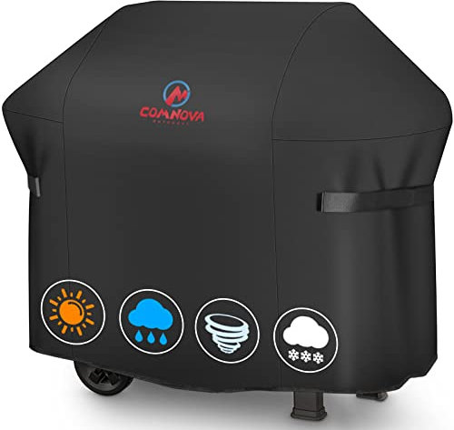 Comnova Grillabdeckung 52 Zoll - BBQ Grillabdeckungen für Weber Spirit 200 und 300 Series Gasgrill Heavy Duty & Wasserdicht, Outdoor Grillabdeckung für Dyna-glo, Char Broil, Monument, Brinkmann und