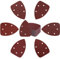 Mouse Sander Sandpaper 120pcs Mouse Detail Sander Sandpaper Sanding Sheets, 40 60 80 120 180 240 Grit Mouse Sander Pads