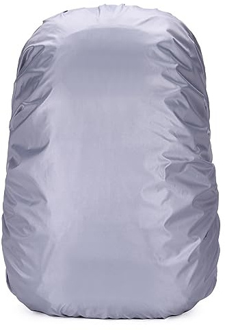 Lukery 2 Stück Regenschutz für Rucksäcke Universeller Wasserdichter Rucksack Regenschutz (15-85L) für Radfahren, Reisen, Wandern, Camping, Klettern