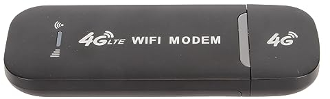 Bewinner Router di Rete Wireless, Modem WiFi USB 4G LTE con Slot per Scheda SIM, Hot Spot WiFi Mobile 4G LTE da 150 Mbps Sbloccato in Europa, Asia, Sud-EST Asiatico, Africa (Nero)