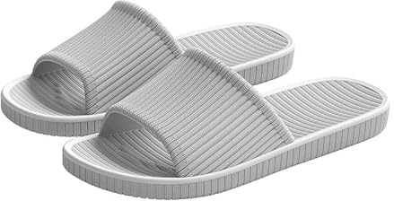 JaYouhe Unisex Shower Slipper, Non-Slip Lightweight house slider shoes for Women/Men, swimming pool Bathroom Indoor Garden Use