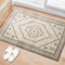BedLooms Washable Door Mats Indoor & Outdoor - Non-Slippery Heavy Duty Front Door Mat - Stylish & Perfect Dust Grabbing Doormats - Super Absorbent Entrance Mat (Radiant, 40cm x 60cm)