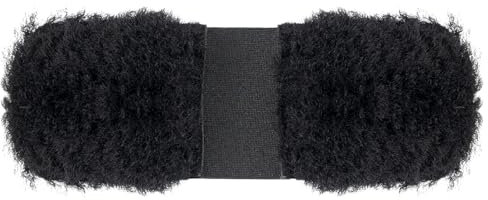 SOULWIT Headband Pad Replacement for Bose Aviation X A10/A20 Headset, Headphones Head Band Top Cushions Cover Repair Part - Black