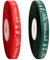 BYZANDQI 22m Schleifenband 10mm Satinband, Geschenkband Weihnachten Rot Grün Dekoband Weihnachtsband Stoffband mit Frohe Weihnachten, 2er-Rolle