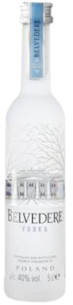 Vodka Caja de 60 unidades Belvedere Botellín Miniatura 5 cl