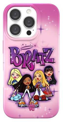 VELVET CAVIAR x Bratz Schutzhülle für iPhone 16 Pro – kompatibel mit MagSafe [3 m Falltest] – Rosa, Airbrush Angels