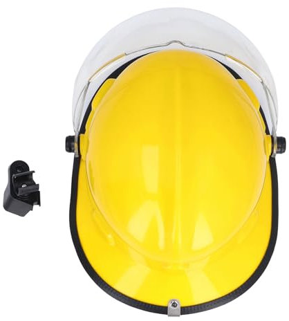 Feuerwehrhelm – Vollkopfschutz aus ABS-Kunststoff mit Gesichtsschutz, Strahlungsisolierung für Notfallrettung Im Freien, für die Meisten Menschen Geeignet, Flammhemmend, 260 ℃