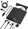 Custom Catch 7in1 Multifunctional External Blu ray Drive CD/DVD Player Thin Portable Blu ray Drive TypeC/USB3.0 Port Silent High Speed Lightweight Suitable for Windows 11/10/8/7/XP