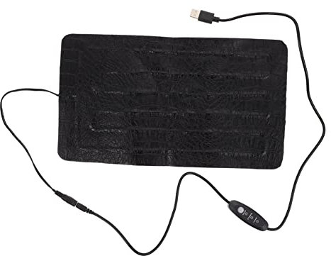 FONDOTIN 1pieza Almohadilla Térmica para Reptiles Calefactor Eléctrico para Gecko Iguana y Tortuga Superficie De Ecológico para Inverno