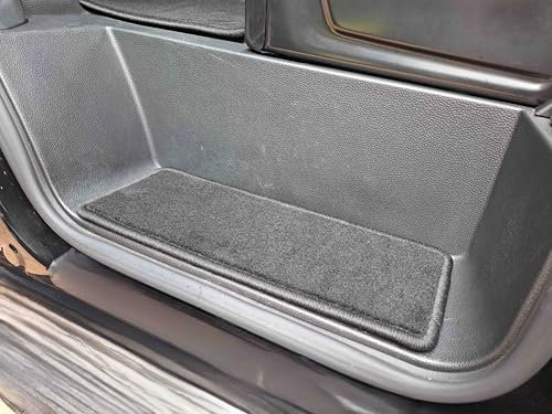 Teppiche Einstieg Trittstufen 2 teilig passend für Ford Transit Tourneo Custom 1. Generation (F3) 2013-2023
