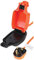 Pro Elec PEL01009 Mains Extension Lead with Outdoor 1-Gang Socket, IP54, Orange, 10m