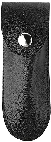 Funda De Cuero Para Abridor De Botellas, Funda Piel Sacacorchos Bolsa De Cuero Pequeña Para Abridor De Sacacorchos Almacenaje Para Camarero Camarero Camarero Pequeño (Negro)
