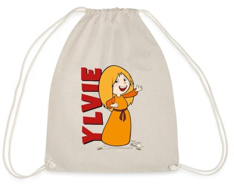 Spreadshirt Wickie Und Die Starken Männer Ylvie Turnbeutel, One size, Natur