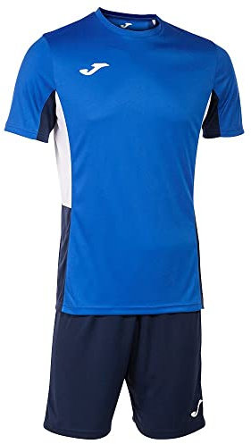 Joma Set mann Danubio II königsblau marineblau weiss