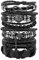 JJDreams 6PCS Punk Lederarmband Herren Wikinger Armband Schwarz Lederarmband Gothic Rock Armband Set