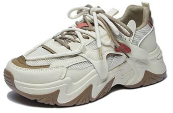 Daddy Schuhe Weibliche Sport Stil Casual Schuhe Koreanische Version der Hundert Matching Dicker Boden Laufschuhe Outdoor Mesh Atmungsaktiv Nicht Stuffy Feet