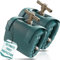 Medipaq 2 Pcs Thermal Tap Jacket - Outside Tap Cover Frost Protector - Water Resistant - Weatherproof Material - Tap Cover