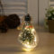 Luci a stringa di lampadine da neve per albero di Natale, buletboard decorazione vintage di Natale, lampadine a LED trasparenti per albero di Natale, lampadine natalizie per camera da letto, matrimoni