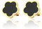 T TAKONE Kleeblatt Ohrringe Edelstahl – Elegante & Hypoallergene Ohrstecker, Bequem & Hautfreundlich für Damen & Mädchen