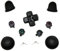 Komplette Sets Trigger- und spring für Sony Play Station 4 PS4 Für Dual Shock 4 Controller Ersatzteile