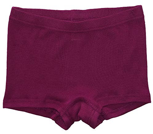 HERMKO 2710 Mädchen-Pant Panty aus 100% Bio-Baumwolle, Girl Unterhose Hose, Farbe:Fuchsia, Größe:164