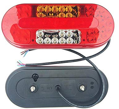2x LED Rückleuchte für Bagger Traktor Schlepper LKW PKW