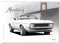 A3 Kalender 2025 mit US-Car Motiven passend für Mustang Liebhaber und Garagen (kein originaler Markenartikel) ClassicDesign1 BuyPics4U