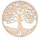 SOLBUM Décoration Murale Arbre De Vie En Bois, 30cm Décoration Murale Bois Symbole Spirituel