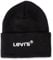 Levi's Herren & Unisex Wordmark Beanie, Regular Black, UN
