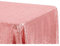 Rechteckige TAFT-Tischdecke, 228,6 x 396,2 cm, Dusty Rose/Malve Glitzer-Pailletten, 1 Stück