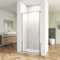 Huiyang 800mm New Pivot Hinge Shower Door Enclosure Walk in and 800x700mm Tray Glass Screen Cubicle