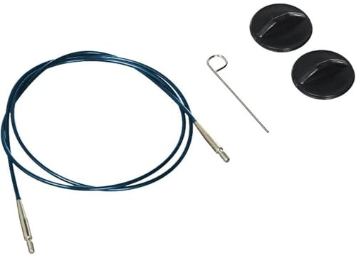 Lykke Austauschbare blaue Drehschnur (40 cm für 60 cm mit 8,9 cm IC-Nadeln)