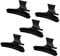 5 Pcs Black Butterfly Hair Claw Clips - Hairdresser Styling Accessories for Women & Girls