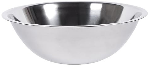 Argon Tableware 3.6L Mixing Bowl - 29.5cm Polished Metal Dishwasher Safe Medium Nesting Bowl Durable Stainless Steel Mixing Dish for Baking, Cooking & Food Prep