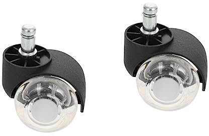 NUOBESTY 2 Stück Flaschenzug Für Wohnmöbel Bürostuhl Universalrad Starke Und Verschleißfeste Rolle Einfaches Und Stilvolles Design Leicht Zu Bewegen